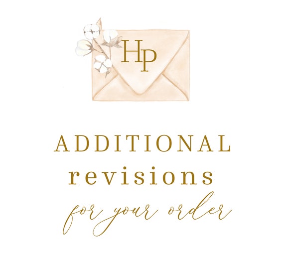 Additional Revisions Or Changes To An Already Approved Design - Hunny Prints ™ Il_570xn