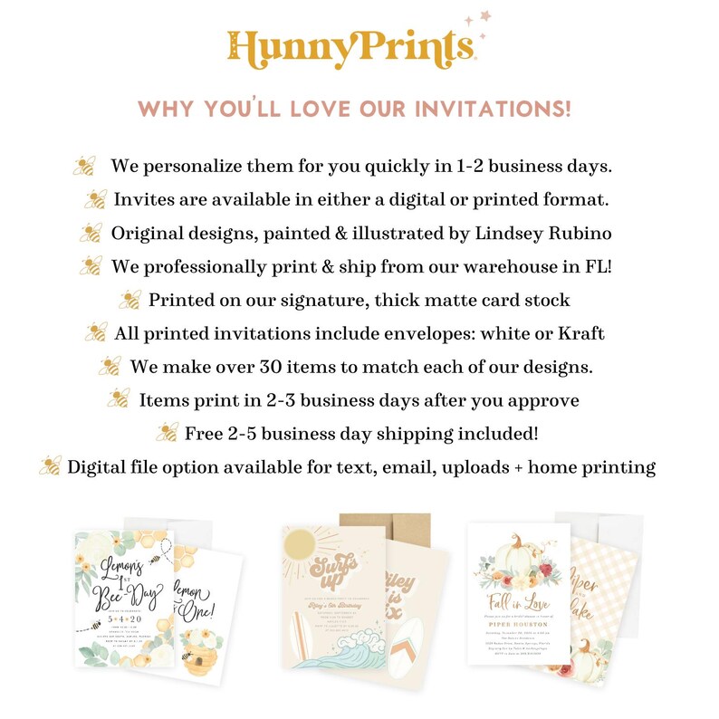 Custom Printed Wedding Invitations, Fall Wedding Invitations, Autumn Wedding Invites, Fall Wedding Invites & Envelopes, Kristen image 5