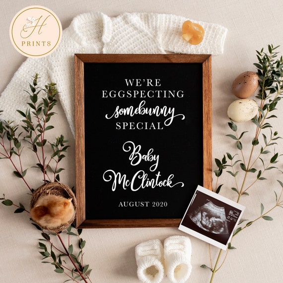 birth announcement on social media