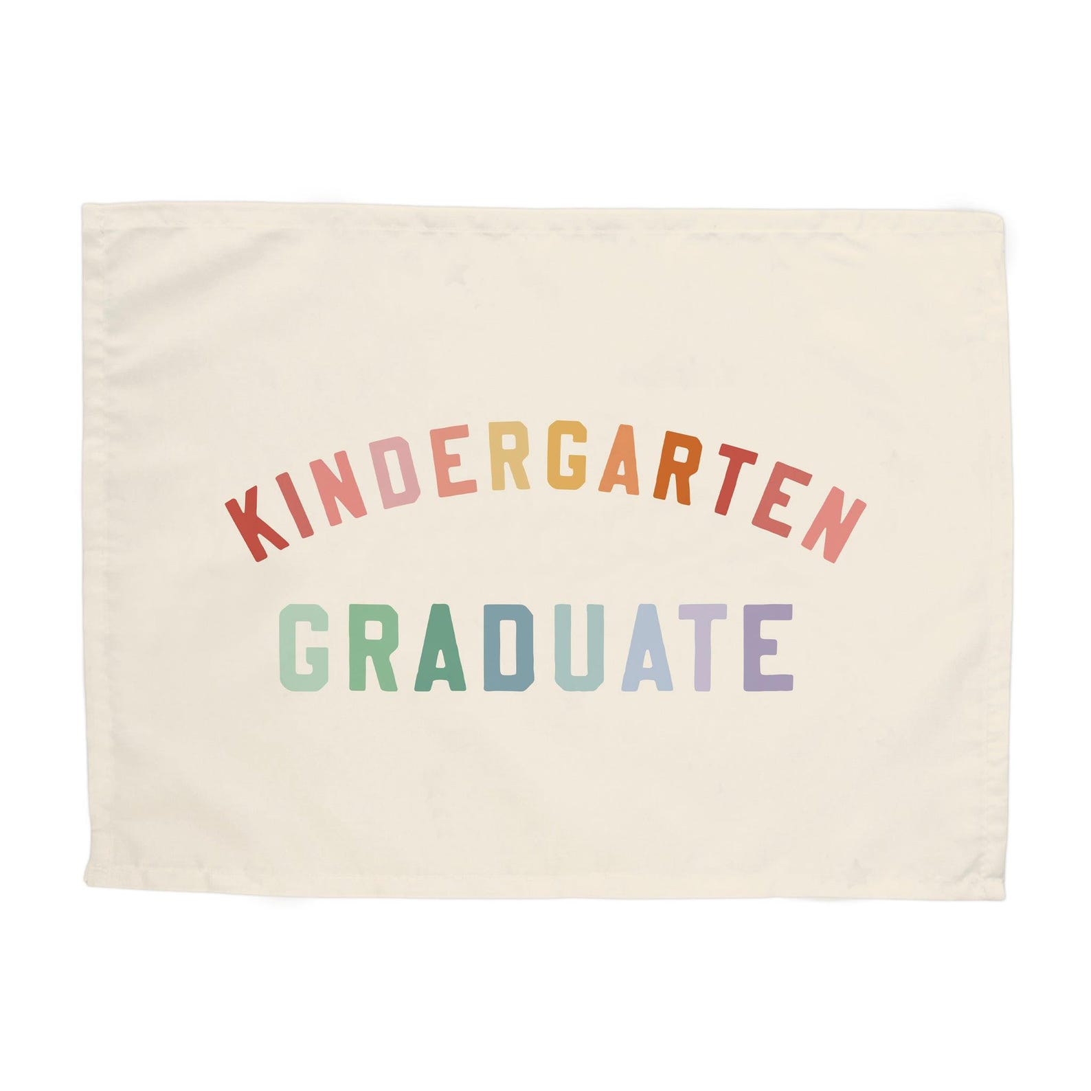 Kindergarten Graduate Easy Hang Banner for Kindergarten Graduation Photo Backdrop  Photos Rainbow