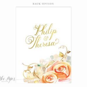 Fall Bridal Shower Invitations: Fall in Love Bridal Printed Invites With Envelopes - Design Fall 4 | Invitation Printing or Digital image 2
