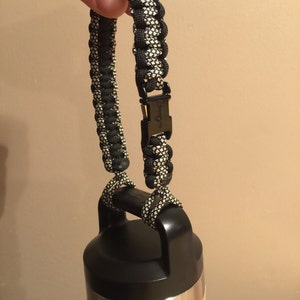 Custom Copyright friendly water bottle handle for bar style handles