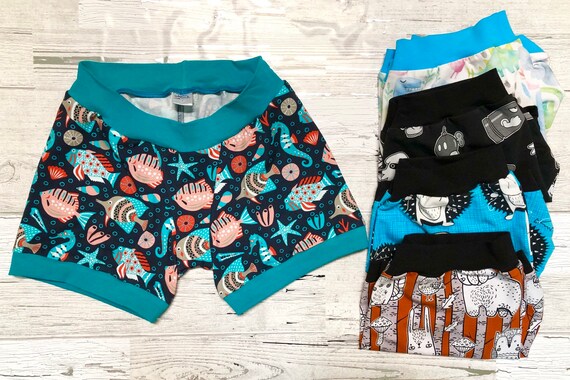 My Little Nest Mens Boxer Brief Watercolor Sunflowers Short Leg Underwear XL