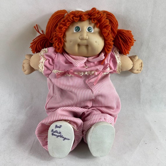 Vintage Cabbage Baby Doll W/ Red Hair Etsy