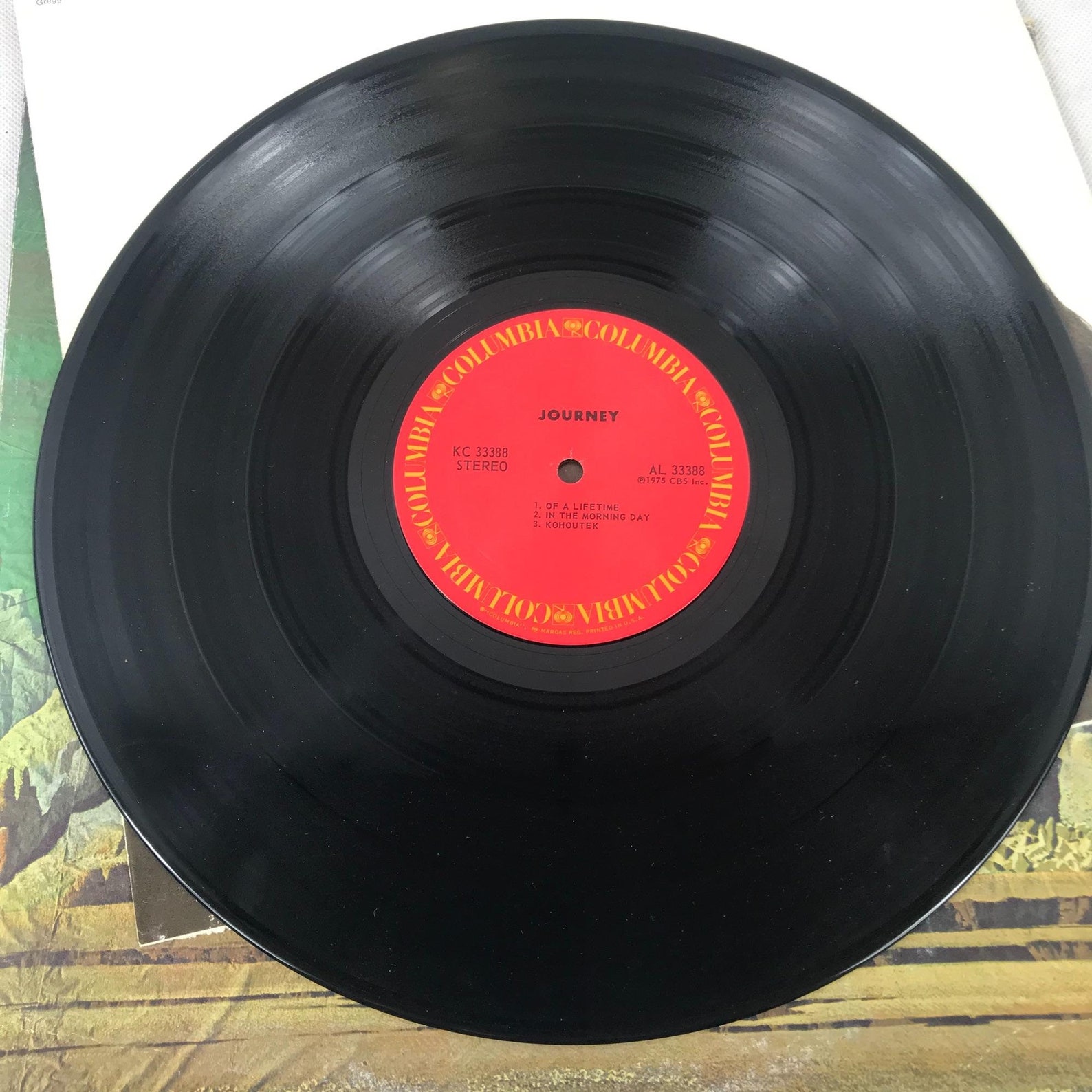 Vintage Journey Vinyl Record Copyright 1975 Self Titled Etsy