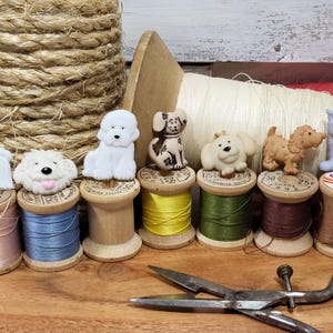Playful Puppies Buttons: Assorted Dog Buttons for Sewing Crafts