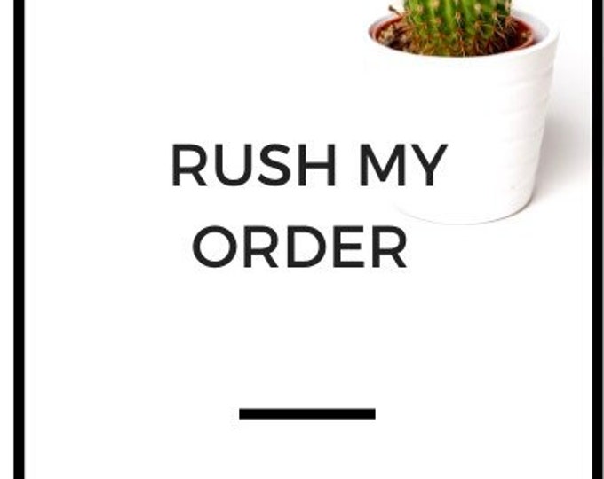 Add on item, Rush my order, T-shirts, Onesie, Mug, Customize Graphic, Edit design
