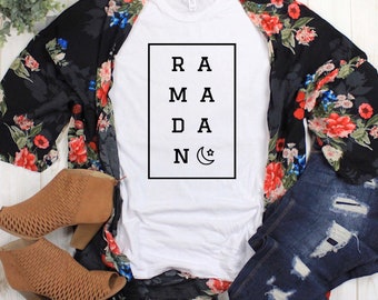 Ramadan Mubarak, Ramadan Gifts, Ramadan Shirts, Family Ramadan Tees, Muslim Tees, Graphic Tees, Unisex T-Shirts, Islamic Shirts, Ramadan 20