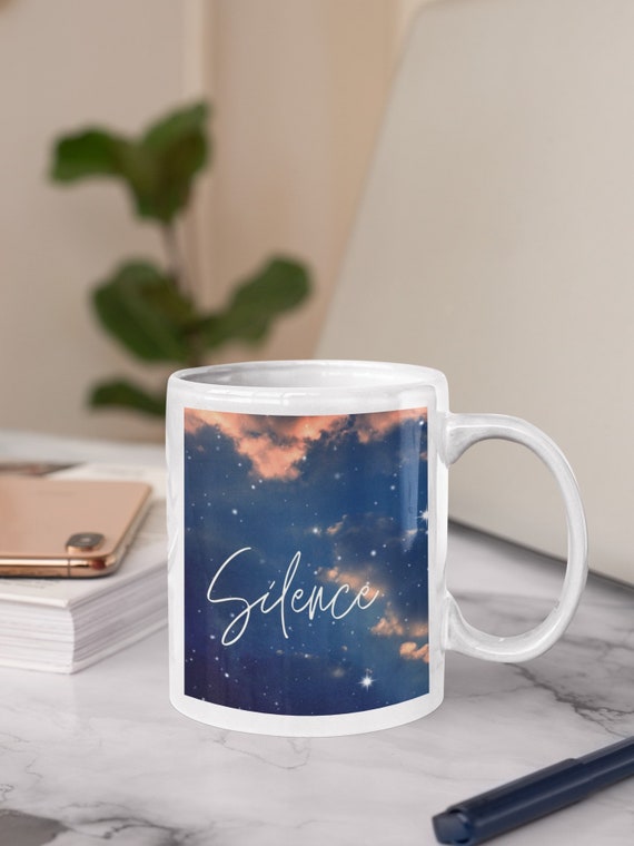 Be still, Coffee Lovers, Quote Coffee Mugs, Typography Mugs, Chai Mug, Affirmations Mug, Mug with Sayings, Foodie Gifts, Motivational Gifts