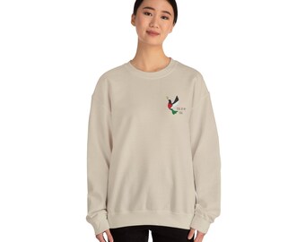 Peace Dove, Palestine Unisex Crewneck, Free Gaza Sweatshirt, Soul of my soul, Freedom Sweatshirt, Peace Crewneck, Liberty Shirt