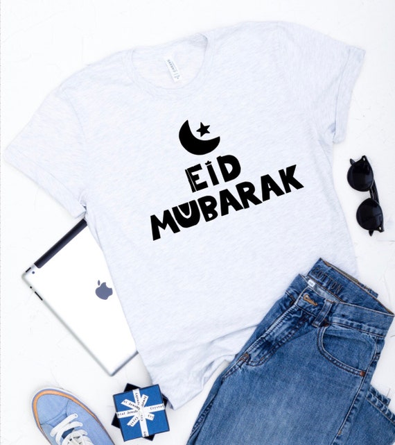 Eid Mubarak, Eid Gifts, Ramadan Shirts, Mens T- Shirts, Muslim Tees, Graphic Tee, Shirts With Sayings, Unisex T-Shirts, Islamic Shirts