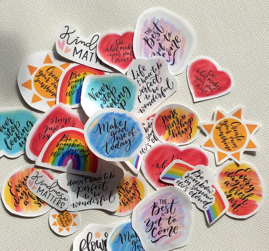 Mental Health Awareness, Mindset Stickers, Laptop Decals, Self Love ...