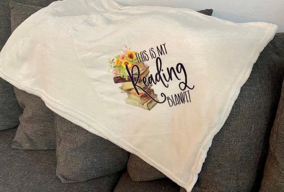 Reading blanket, This is my blanket, gift blanket, Mother’s Day gifts, book lovers gifts, reading throw, throw blankets, custom blankets