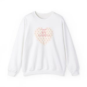 Palästina Unisex Crewneck, Free Gaza Sweatshirt, Solidarity Sweatshirt, Freiheit Sweatshirt, Frieden Crewneck, Liberty Shirt, Palästina Karte