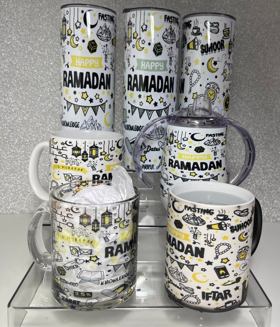 Ramadan Tumbler, Islamic Mug, Muslim Mugs, Ramadan Mubarak, Eid gifts, Ramadan gifts, Islamic gifts, Ramadan Tumbler, Color Changing Mugs