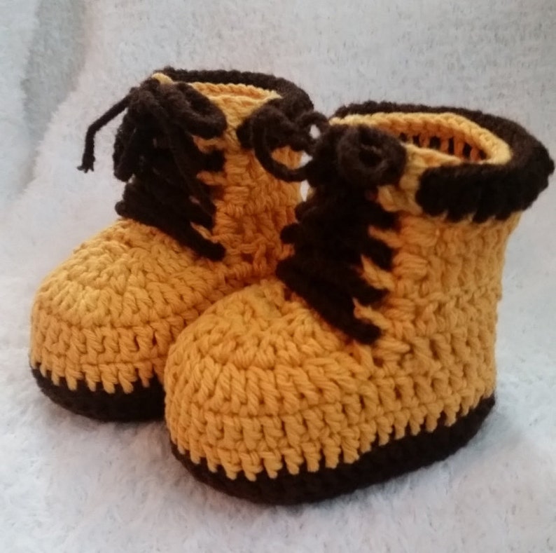 infant construction boots
