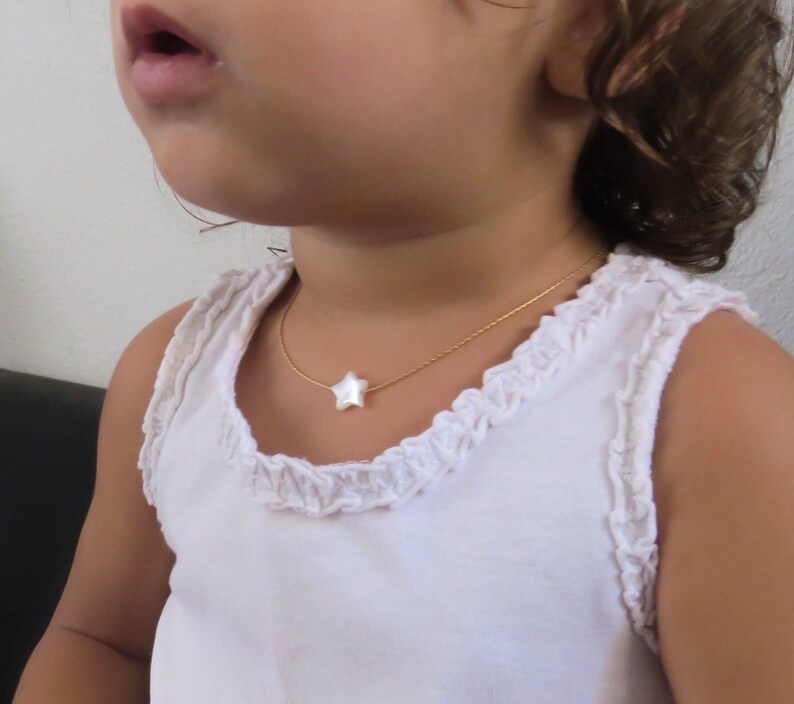 Infant Necklace Baby Necklace Child Necklace Gold Necklace Etsy
