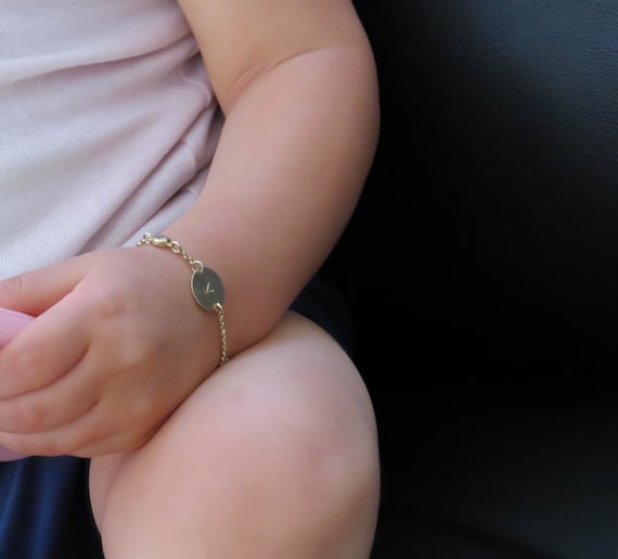 Childrens Initial Bracelet For Moms - Temu