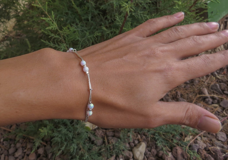 real opal bracelet