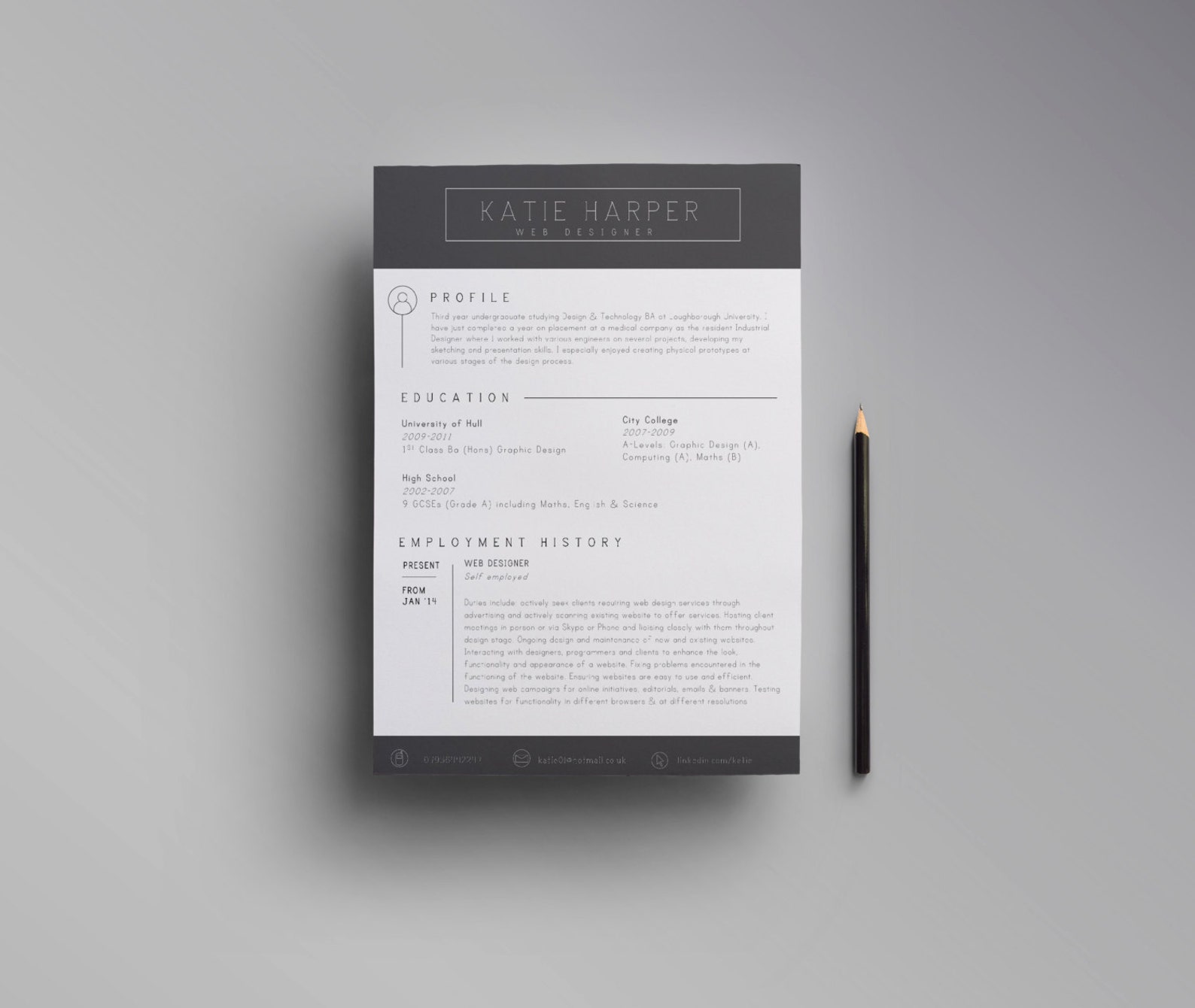 Two Page Resume CV Cover Letter Template Word open Office Etsy two-page-resume-cv-cover-letter-template-word-open-office-etsy