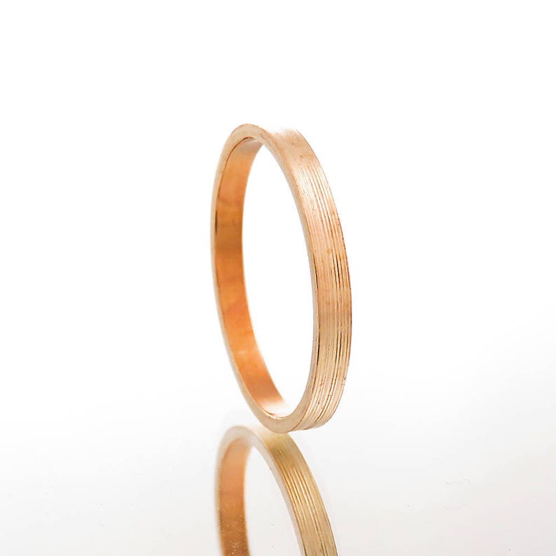 Wedding Ring Rose Gold Wedding Band Men s Wedding Band Etsy