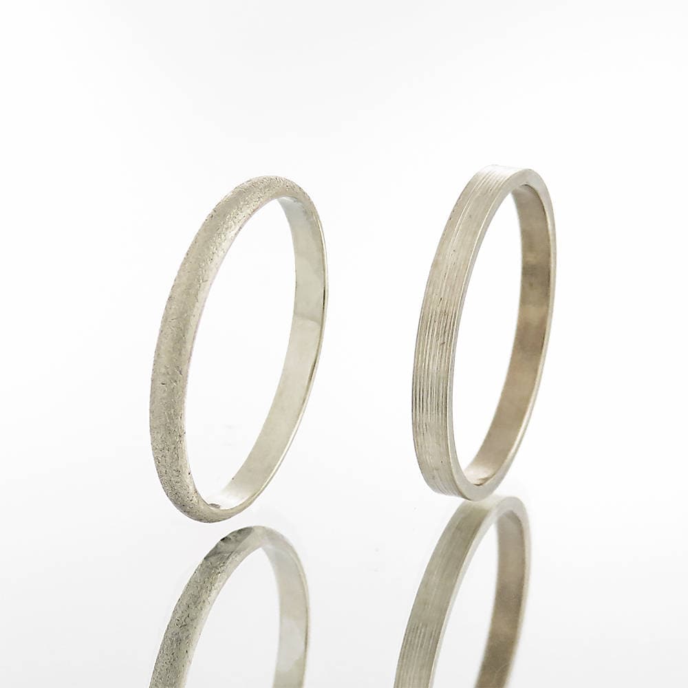 Wedding rings Wedding bands 14K wedding ring 18K wedding Etsy