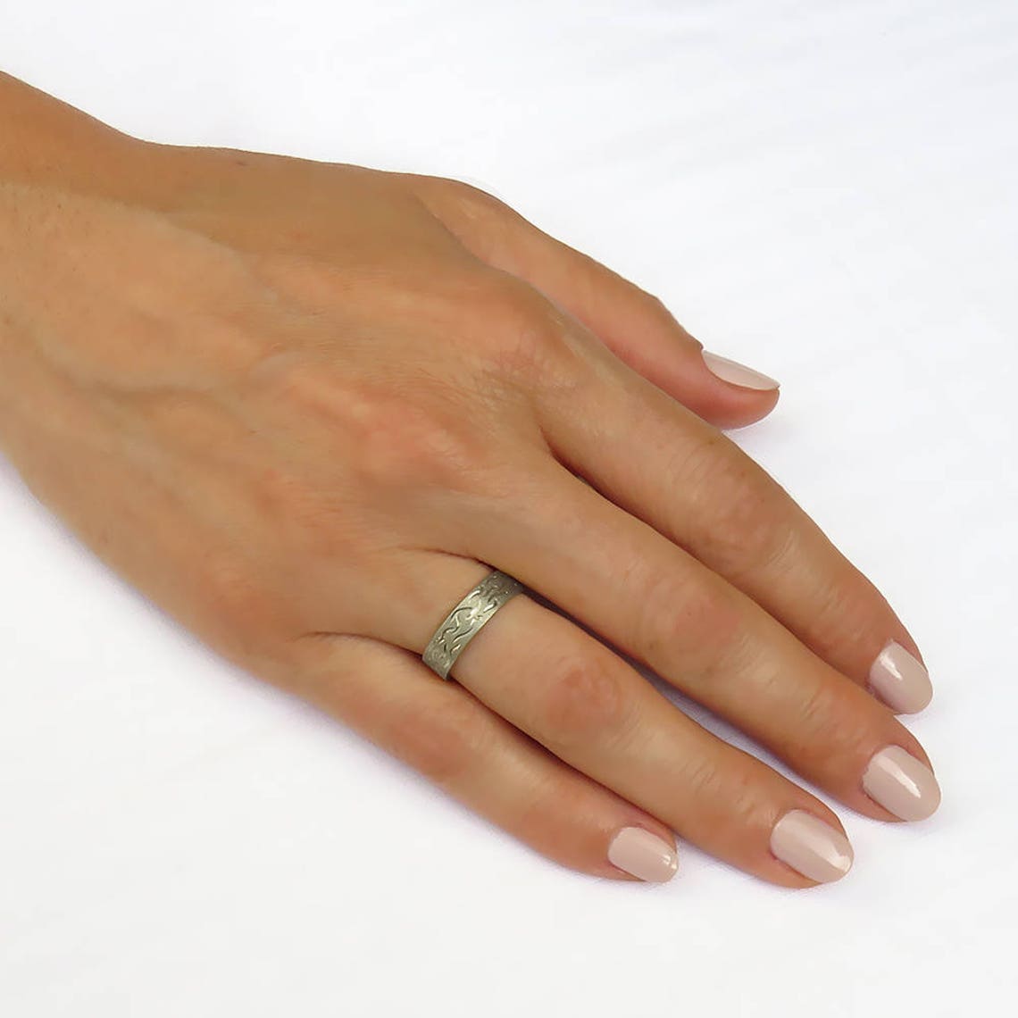 Wedding Band White Gold Wedding Band Men's Wedding Ring Etsy Wedding Band White Gold Wedding Band Men's Wedding Ring Etsy