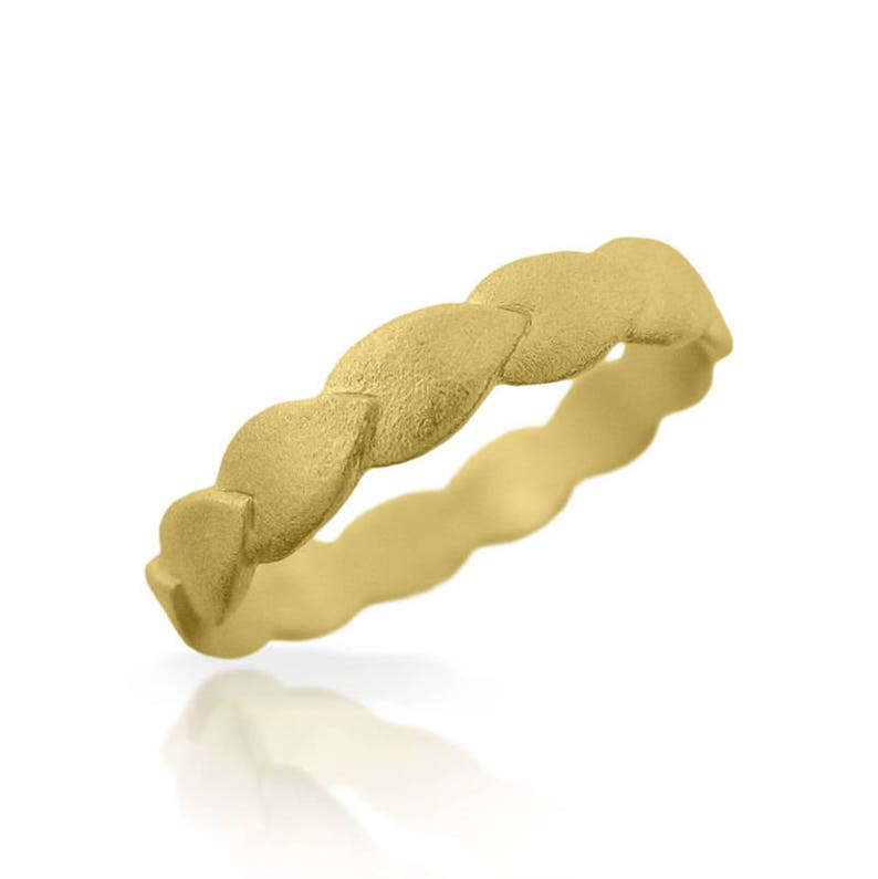 Unique Wedding Ring Alternative Wedding Ring 14k Wedding Etsy