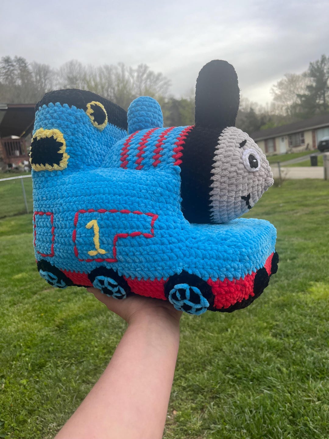 Thomas the Train Plushie - Etsy