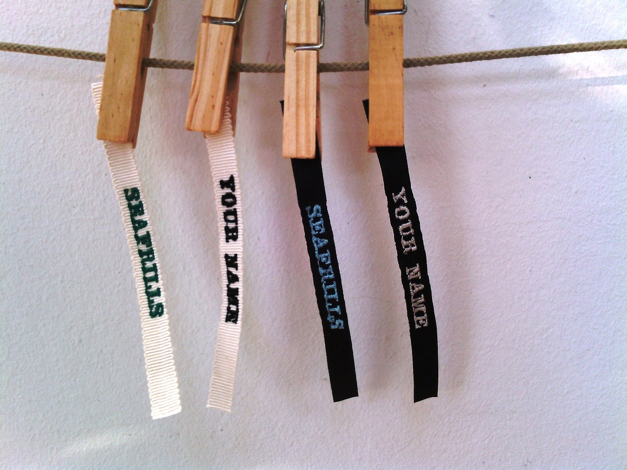 Custom Embroidered Labels Etsy