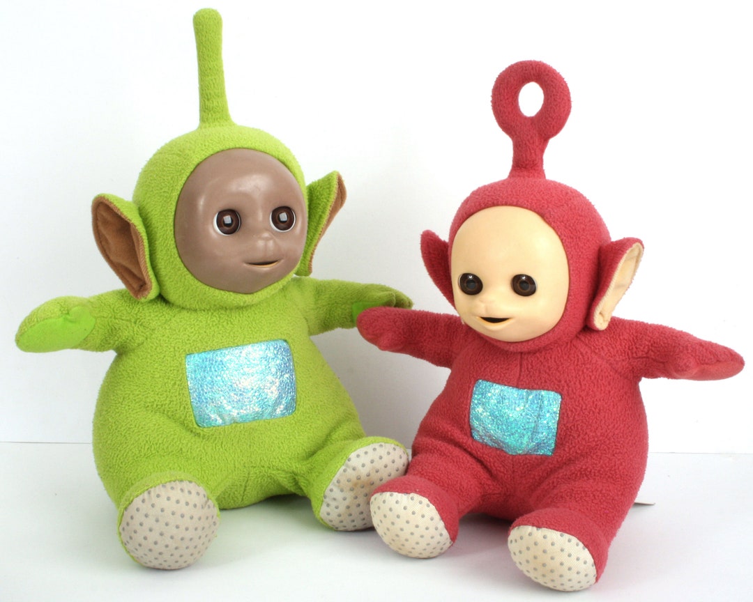 Teletubbies Talking Together RARE Teletubbies Toy Po Dipsy Talks French 1996 Teletubby Doll Original 90s Ragdoll Golden Bear Etsy