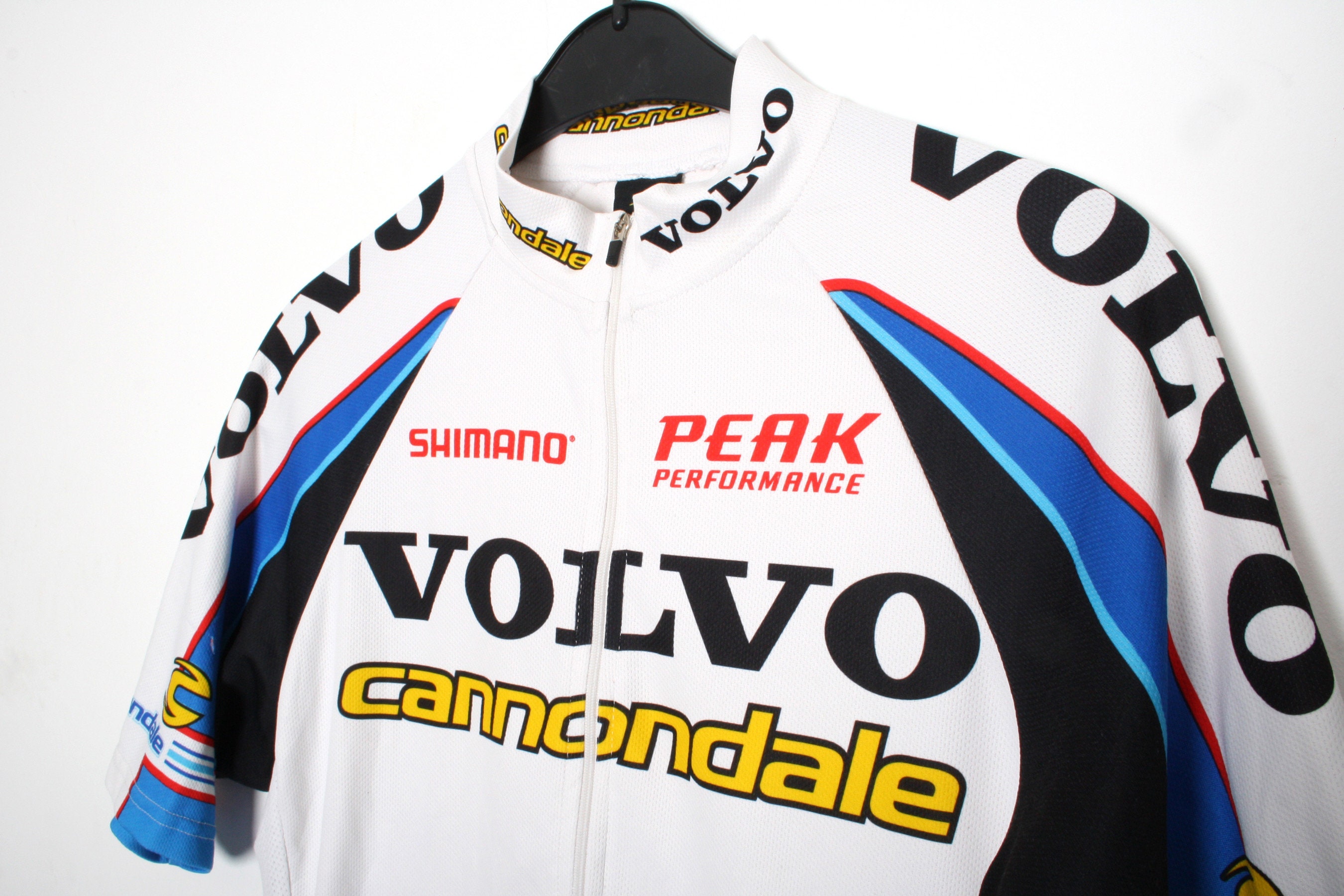 Vintage Volvo Cycling Jersey Bike Shirt Short Sleeve Sports Training Summer Shirt Retro Shimano Cannondale Size S Small Etsy