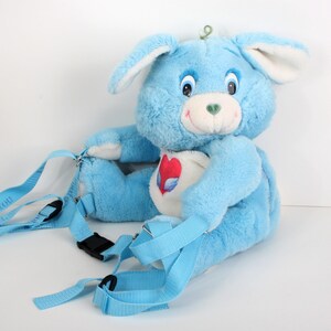 Swift Heart Rabbit Plush Backpack - RARE CARE BEARS COUSINS Swift Heart Rabbit Backpack Large Plush  main image 3