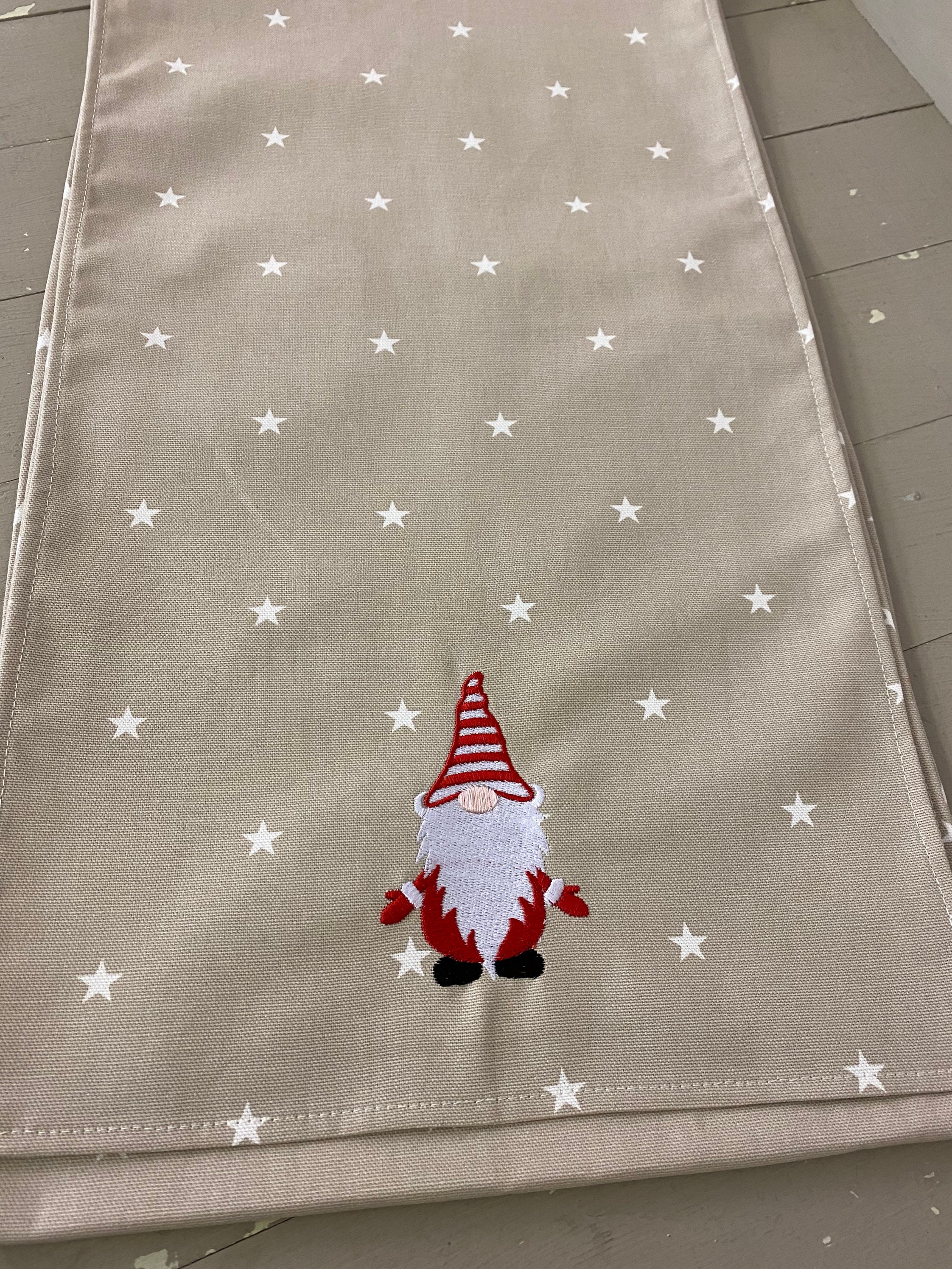 Christmas Gnome Table Runner festive Table christmas Gnome Etsy UK