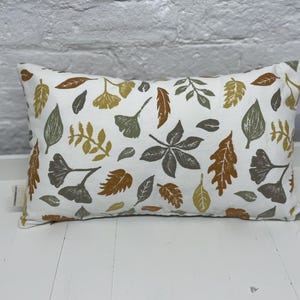 20x 12&quot; Autumn Leaf scatter Cushion- Autumnal Cushion-rectangle Cushion lumbar cushion