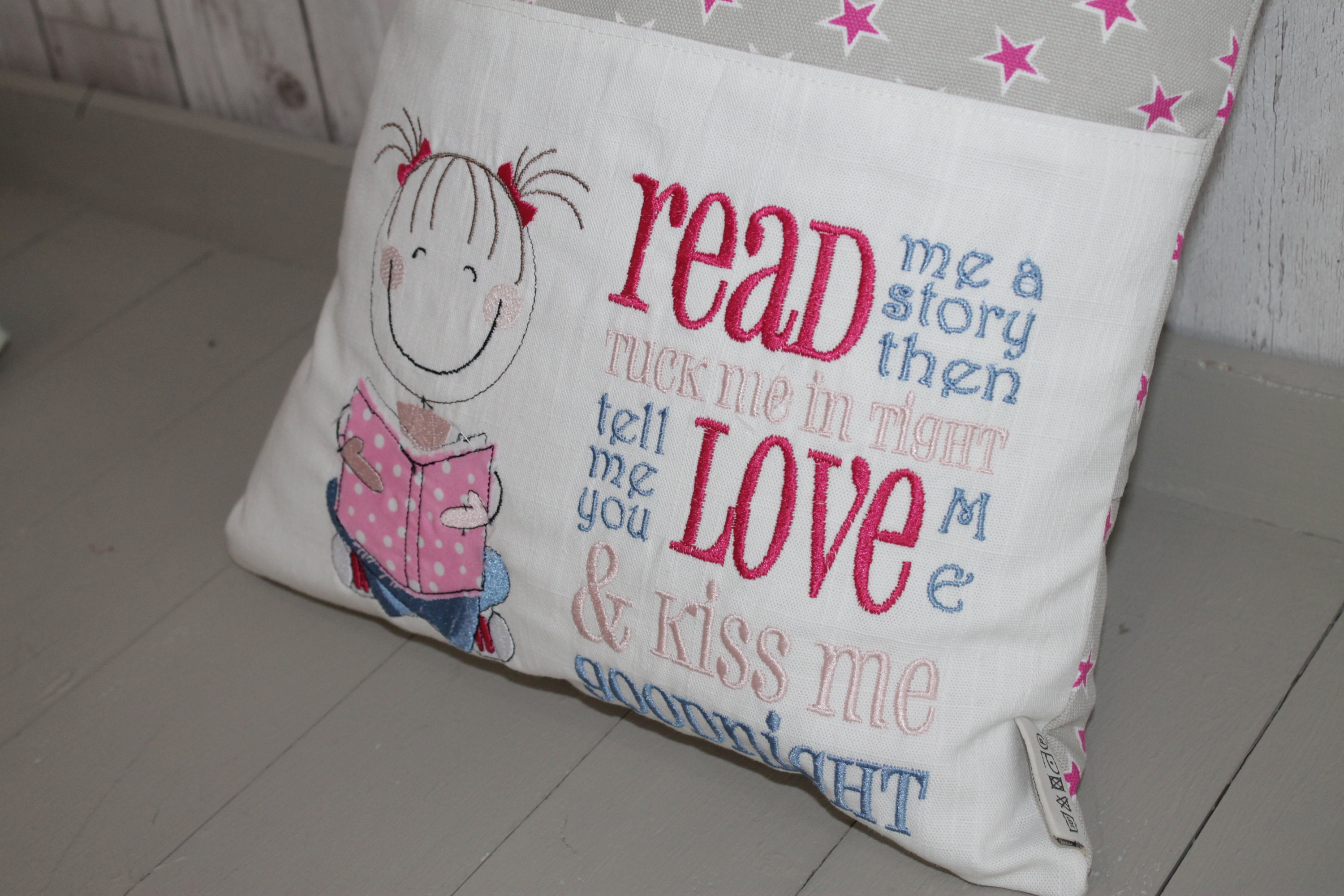 Book CushionChildren's Reading PillowPersonalised Etsy