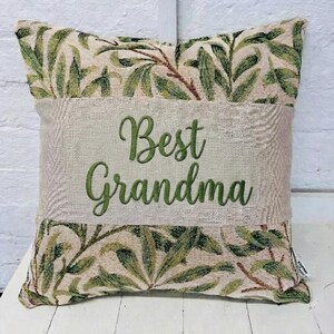 Williow Bough Tapestry Square cushion , William Morris iconic design Gift, Personalised Cushion, Gift for Him gift for grandad Other