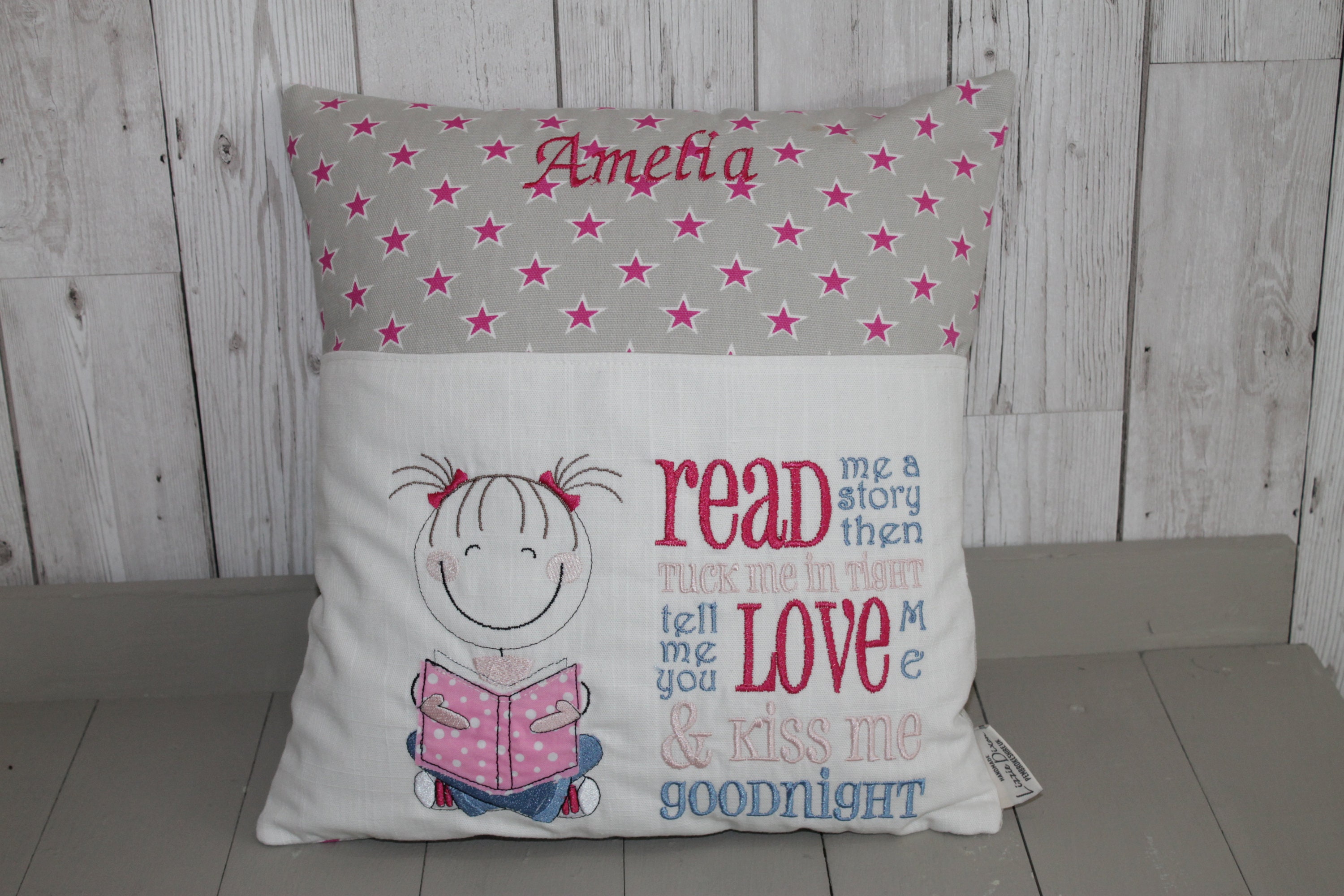 Book CushionChildren's Reading PillowPersonalised Etsy
