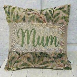 Williow Bough Tapestry Square cushion , William Morris iconic design Gift, Personalised Cushion, Gift for Him gift for grandad mum