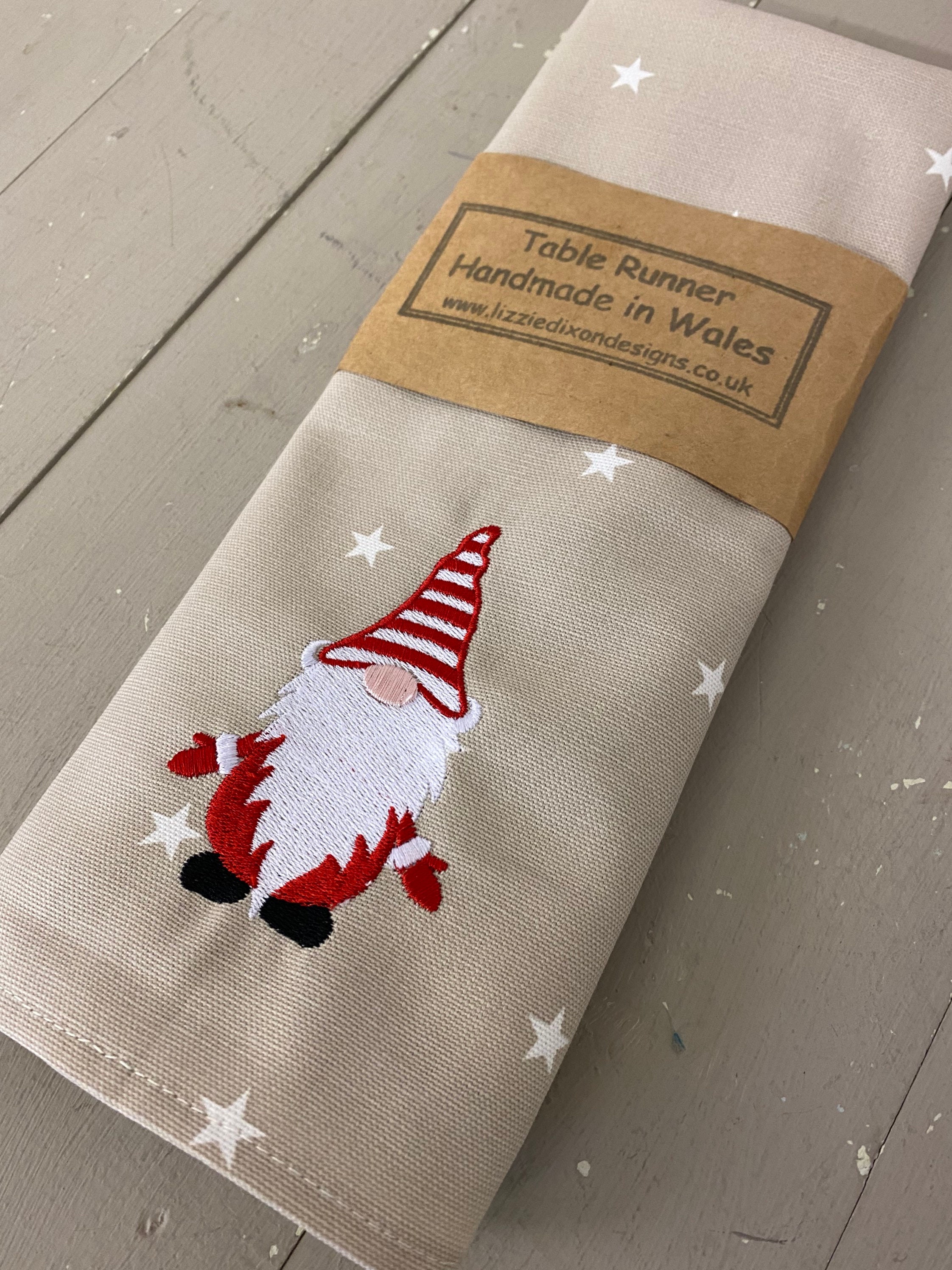 Christmas Gnome Table Runner festive Table christmas Gnome Etsy UK