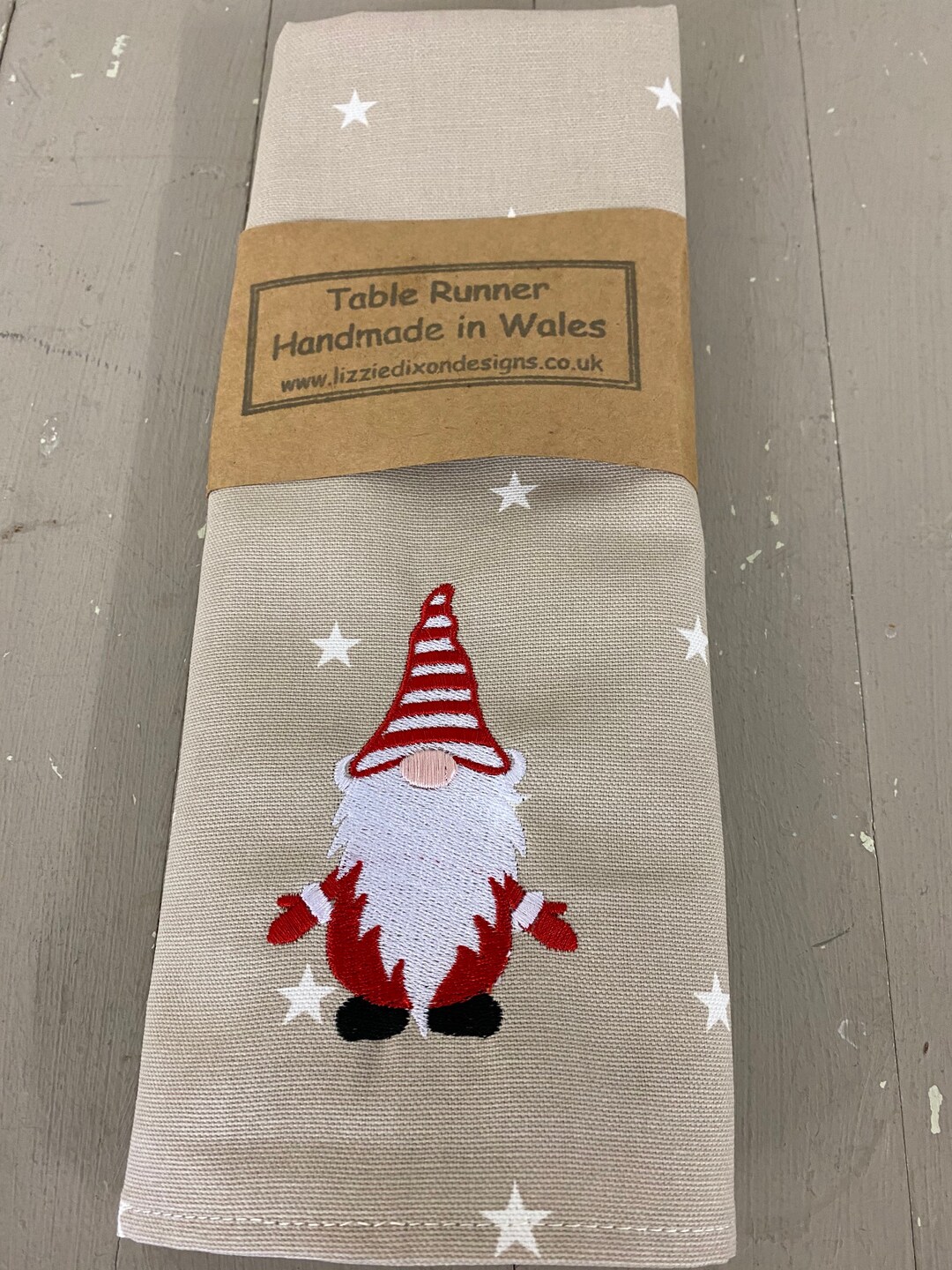 Christmas Gnome Table Runner festive Table christmas Gnome Etsy UK