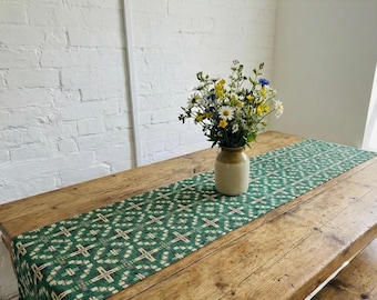 New Vintage Cross Table runner -Tapestry Table Runner.