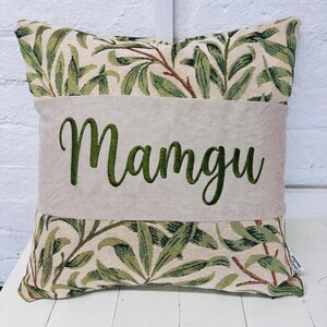 Williow Bough Tapestry Square cushion , William Morris iconic design Gift, Personalised Cushion, Gift for Him gift for grandad image 4