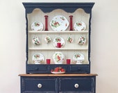 Kitchen dresser, vintage dresser, Welsh dresser, Country Kitchen, kitchen storage, vintage storage, kitchen cabinet, rustic furniture