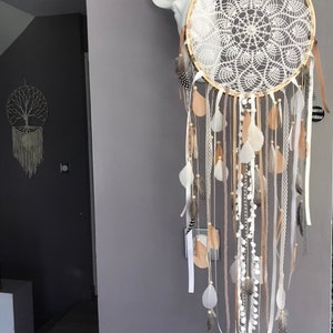 Capteur De Rêves HonGien Attrape Rêves Déctoral Suspendu, Handmade Attrapeur Dreamcatcher Lightstick