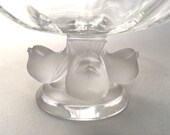 Lalique Crystal Bowl - Nogent Bowl - Lalique Crystal - Bowl with Birds