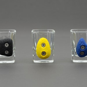 Climbing Hold Shot Glass, Unique Gift for Climbers, Fun and Functional Gift Idea