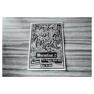 Wormfest 2 - POSTCODE PRESS - FanZine