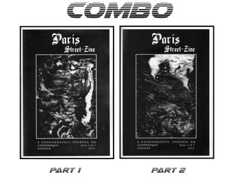 PARIS - STREET ZINE 2019 Part 1 and 2 Combo!