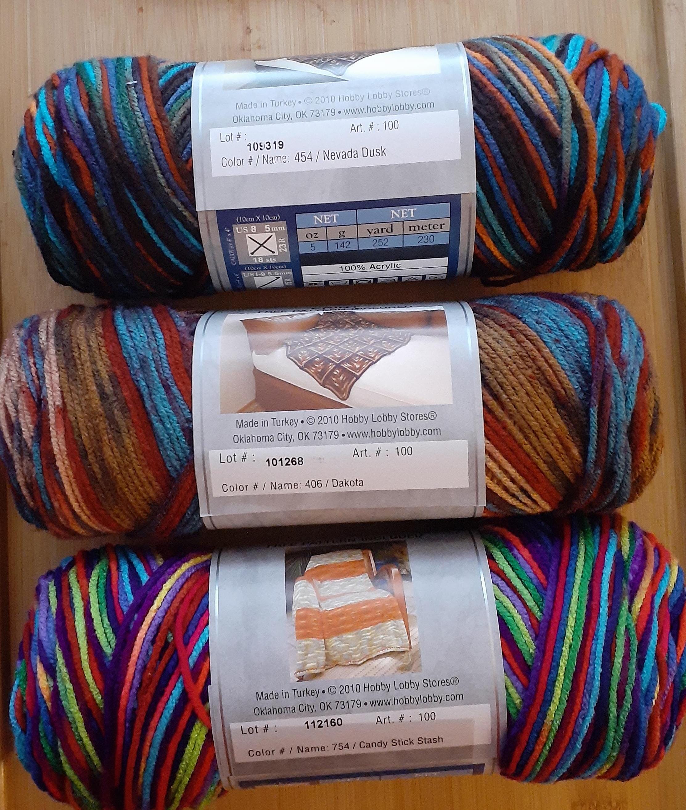 YARN ✴︎ ニット　WATSON Lion Brand® Tom Daley Made with Love™ The Cottony One™ Yarn